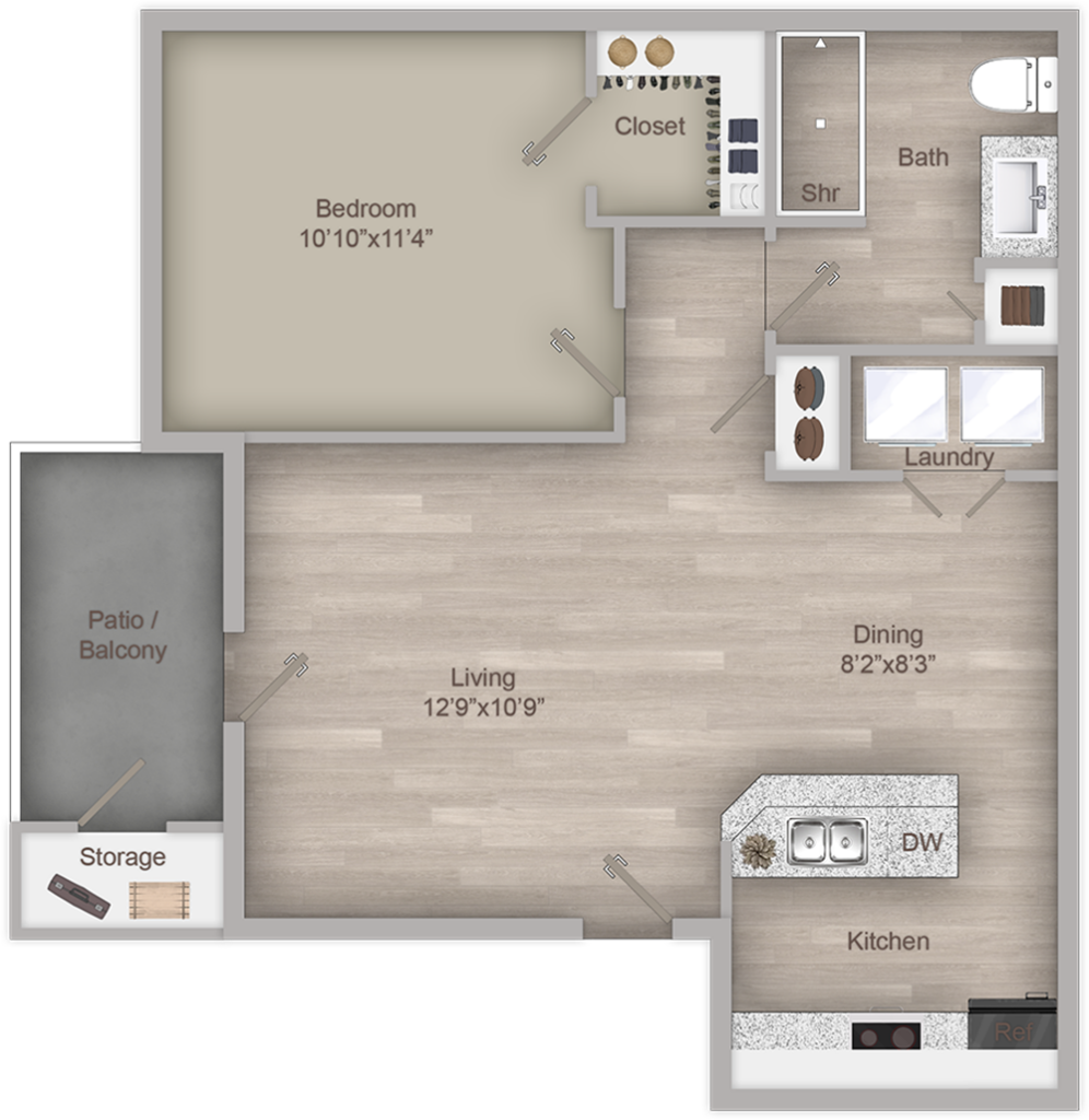 A-1 Floor Plan
